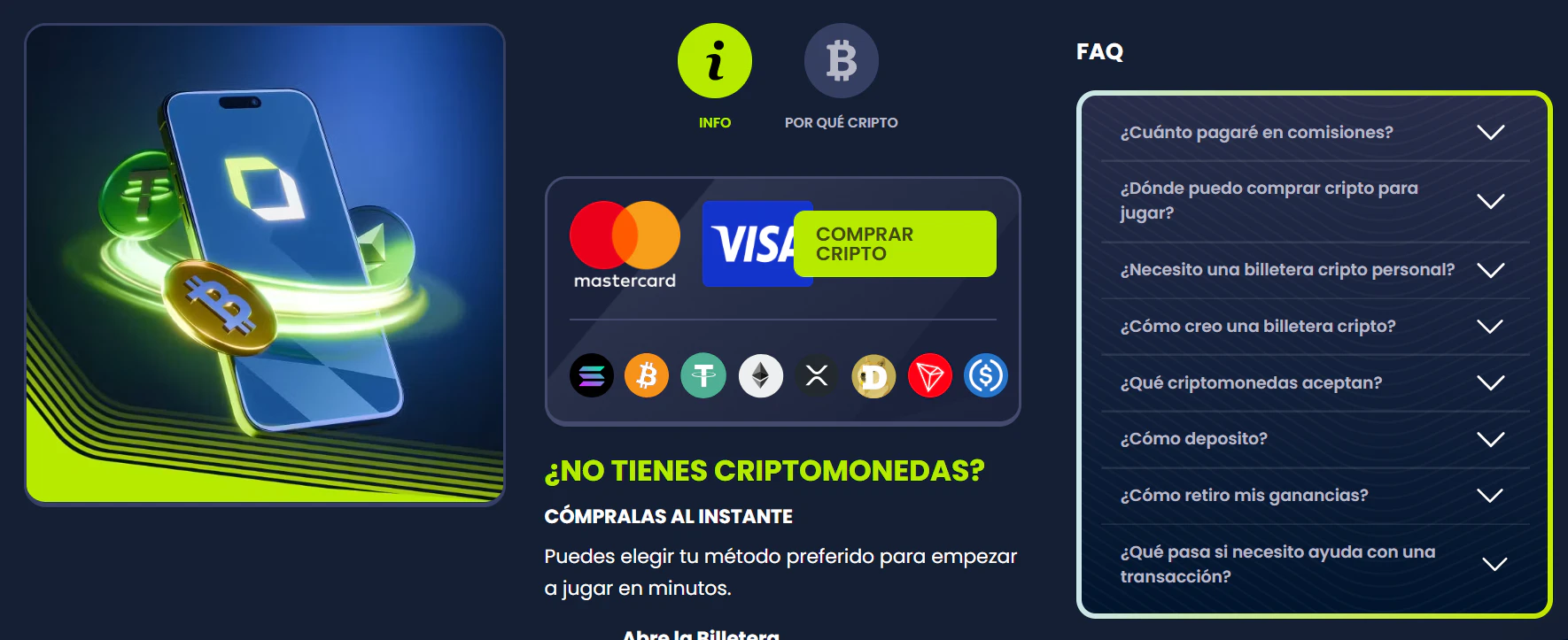 Métodos de pago en Epicbet